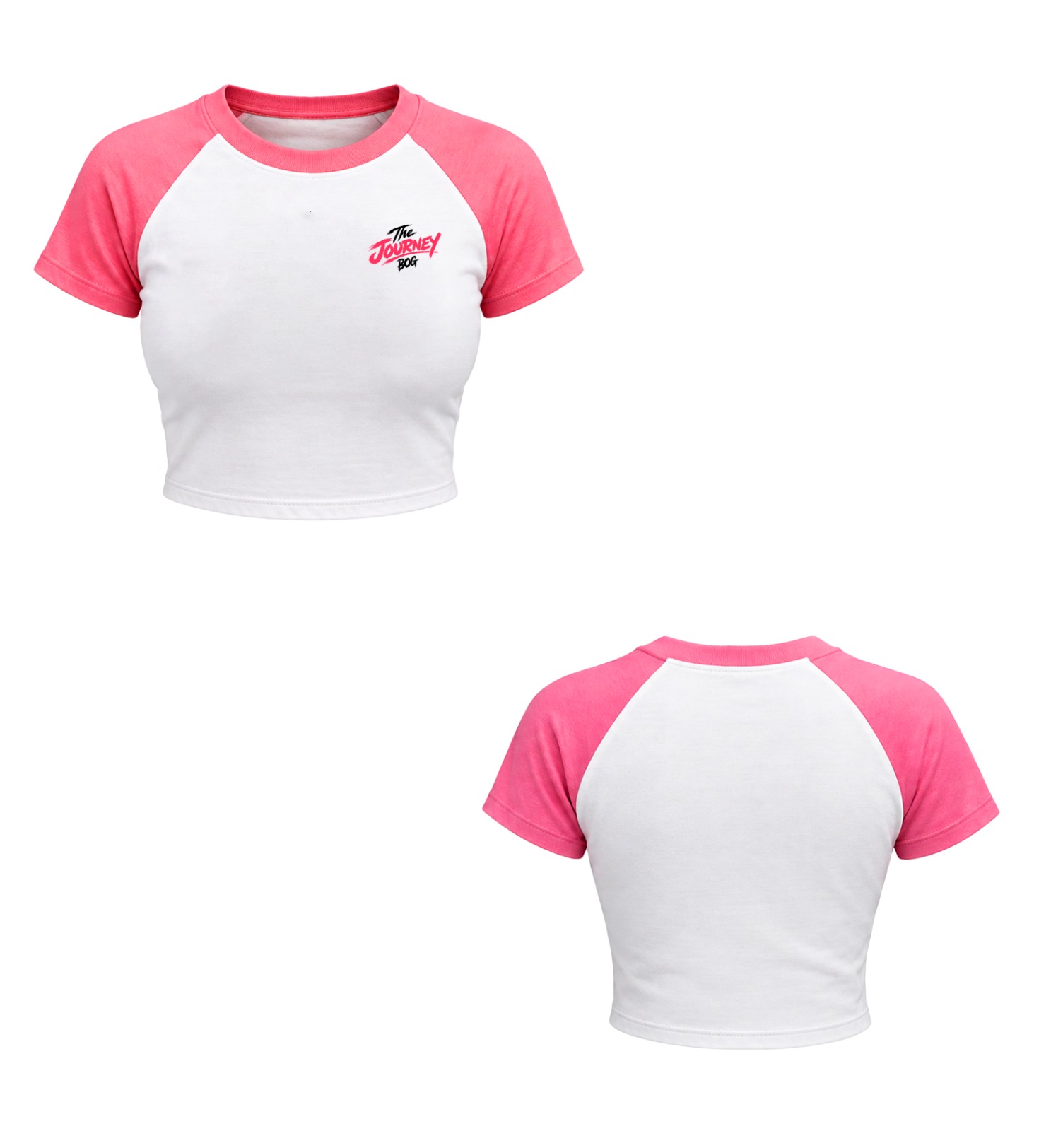The Journey Raglan Crop Top